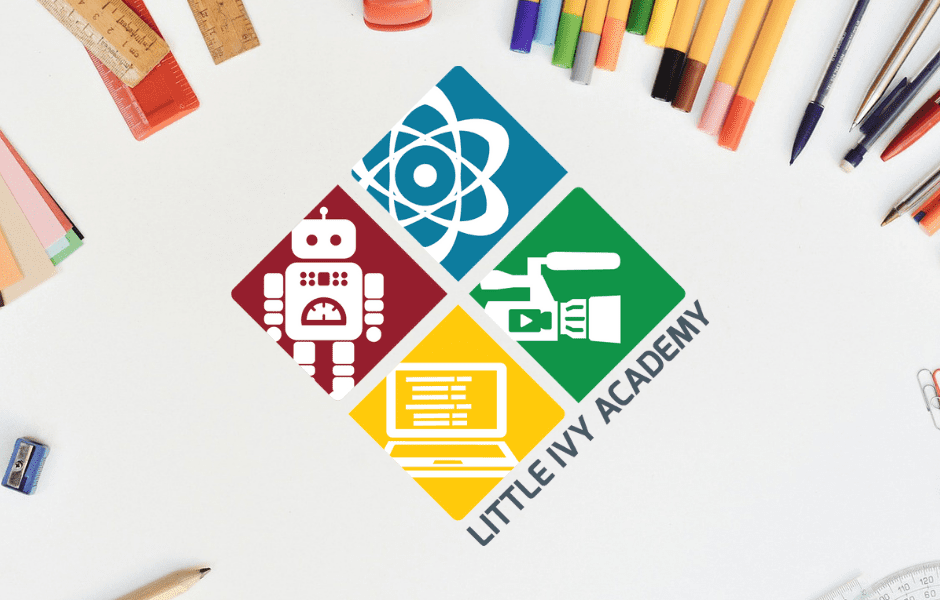 Tech Science Education Logo Design Rapunzel Creative