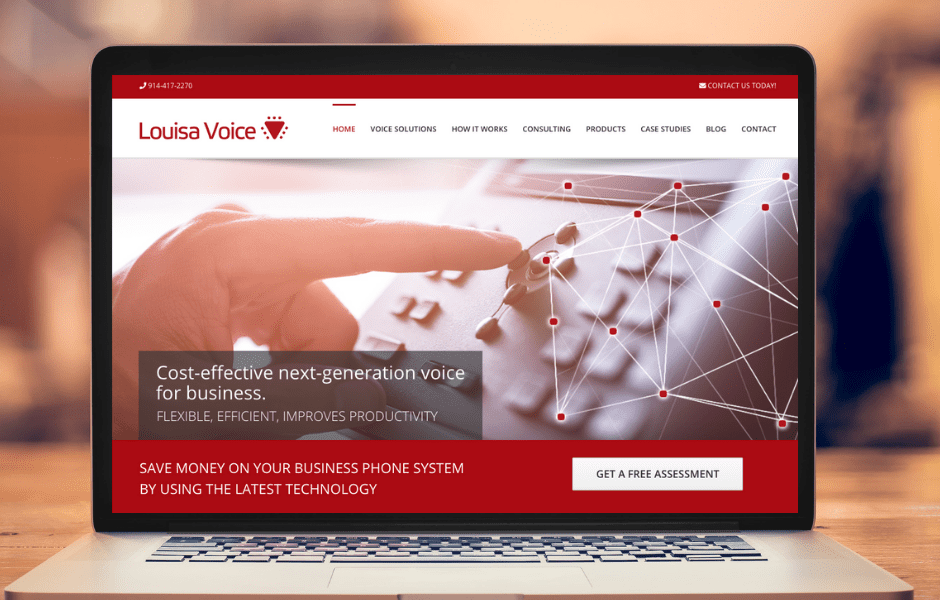 website design services voIP voice-over-IP business