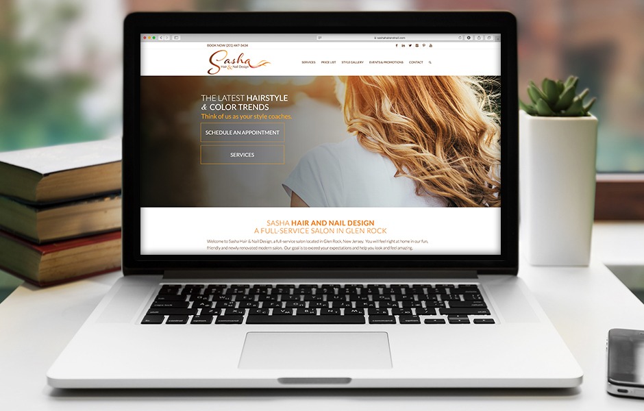 Hair Salon Website Design Services