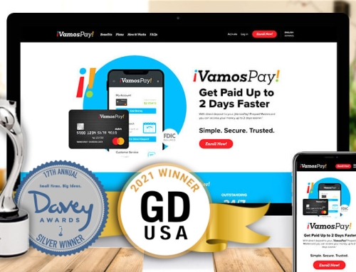 Branding and Web Design Prepaid Debit Card