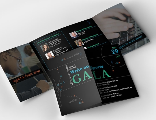 Nonprofit Gala Invitation Graphic Design
