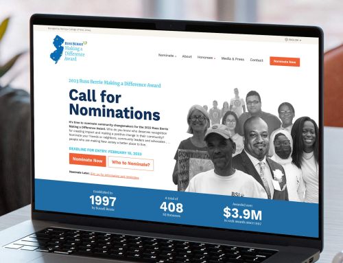 Website Redesign & Nonprofit Branding for New Jersey Organization